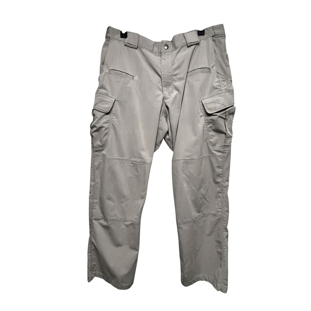 5.11 Tactical Stryke Cargo Pants Mens 36x30 Khaki Tan Flex-Tac Ripstop 74369-055